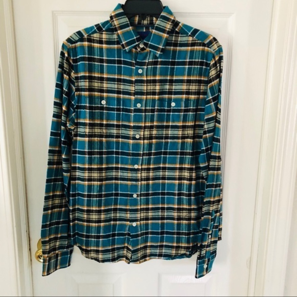 NWOT AEROPOSTALE plaid checkered flannel fall cotton men’s shirt Size small